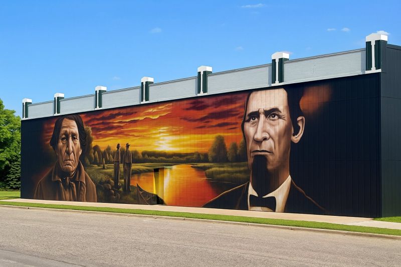 Finished Concrete Murals