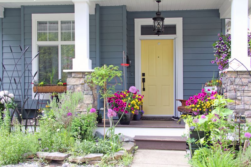 Color Accents on Entryways