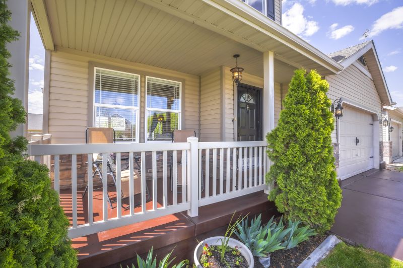 Painting of Porch and Railings